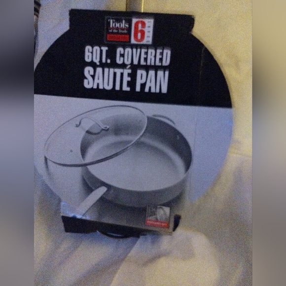 TOOLS OF THE TRADE 6-Qt. Sauté Pan 🎈WITHOUT LID🎈 Created for Macy's - Picture 4 of 5